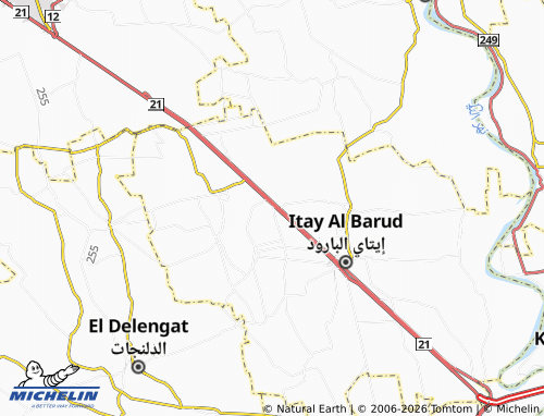 Mapa MICHELIN Ezbat Hawd Faris - ViaMichelin