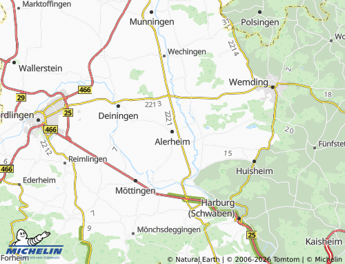 Mapa MICHELIN Alerheim - ViaMichelin