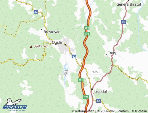 Mapa MICHELIN Galge - ViaMichelin