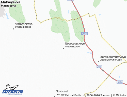 MICHELIN-Landkarte Novospasskoye - ViaMichelin
