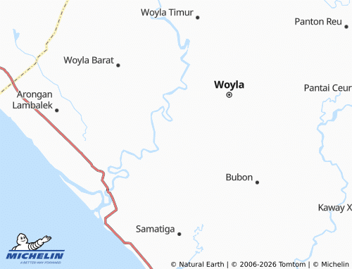 MICHELIN Padang Jawa map - ViaMichelin