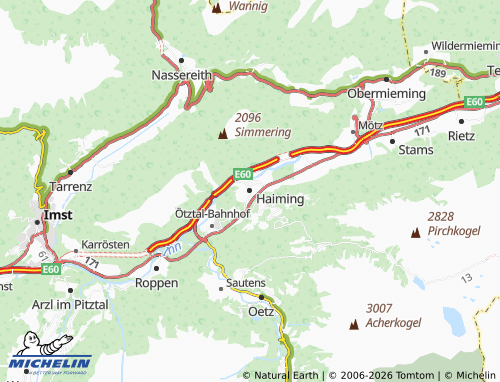 Mappa MICHELIN Haiming - ViaMichelin