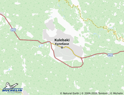 MICHELIN-Landkarte Kulebaki - ViaMichelin