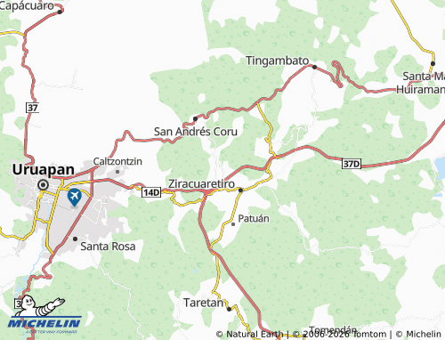 Mapa MICHELIN Caracha - ViaMichelin