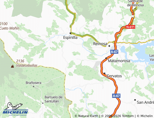 Mapa MICHELIN Suano - ViaMichelin