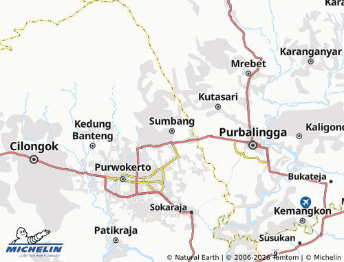 Carte MICHELIN Sumbang - ViaMichelin