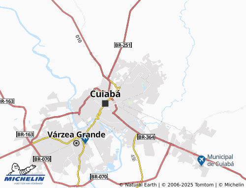 MICHELIN Bela Vista map - ViaMichelin