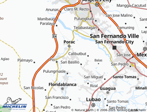 MICHELIN Palat map - ViaMichelin