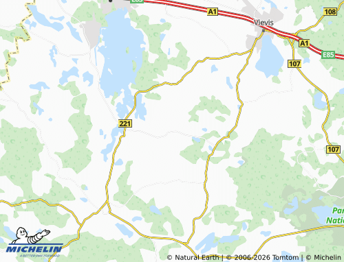 MICHELIN Belezai map - ViaMichelin