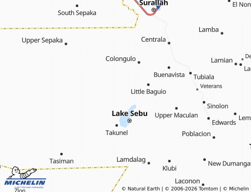 MICHELIN Luhib map - ViaMichelin