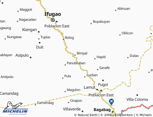 MICHELIN Nayon map - ViaMichelin