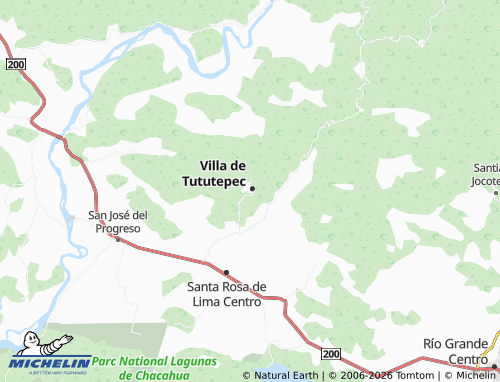 MICHELIN-Landkarte Cantarrana - ViaMichelin