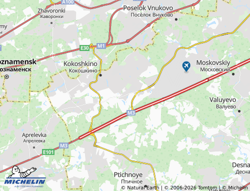 Carte MICHELIN Davydkovo - ViaMichelin