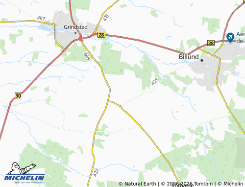 MICHELIN Bolding map - ViaMichelin