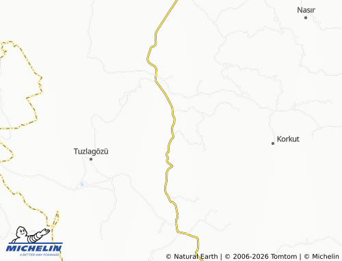 Mappa MICHELIN Bektaş - ViaMichelin