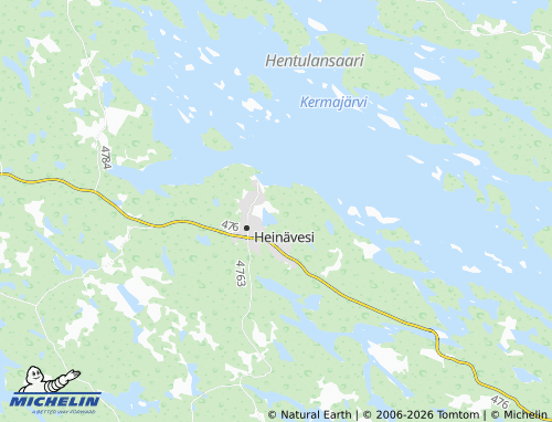 MICHELIN-Landkarte Parkintaus - ViaMichelin