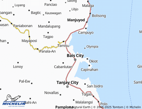 MICHELIN Hangyad map - ViaMichelin