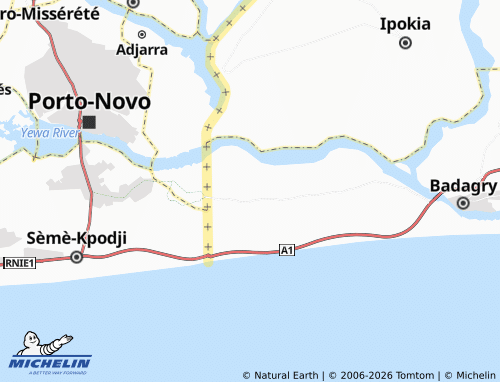 MICHELIN Gedu map - ViaMichelin