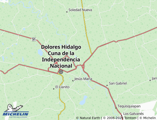Mappa MICHELIN San José de Badillo - ViaMichelin
