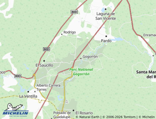 Mapa MICHELIN La Nueva República - ViaMichelin