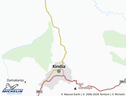 Carte MICHELIN Koba - ViaMichelin