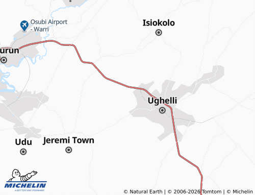 MICHELIN Ighwremaro map - ViaMichelin