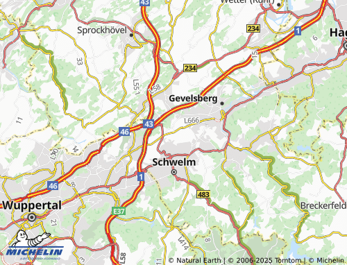 MICHELIN-Landkarte Linderhausen - ViaMichelin