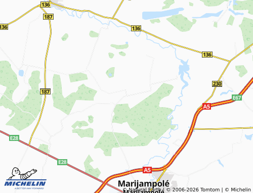 Mapa MICHELIN Šunskai - ViaMichelin