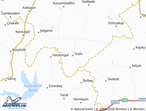 MICHELIN Soylu map - ViaMichelin