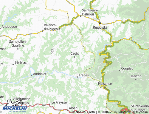 Mapa MICHELIN Cadix - ViaMichelin