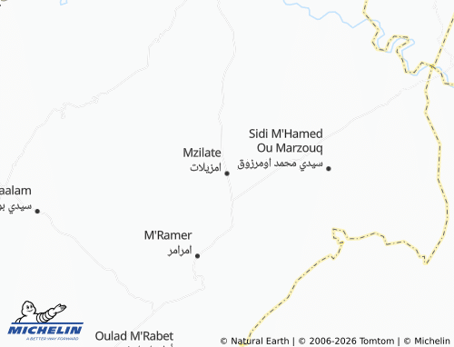 Mappa MICHELIN Imzeelat - ViaMichelin