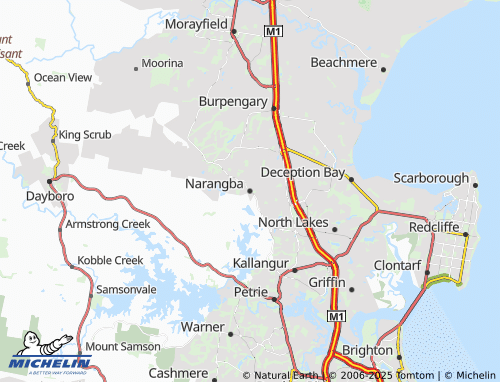 MICHELIN Narangba map - ViaMichelin
