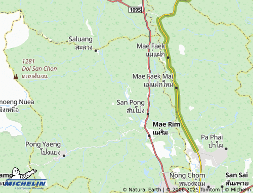 MICHELIN Huai Sai map - ViaMichelin