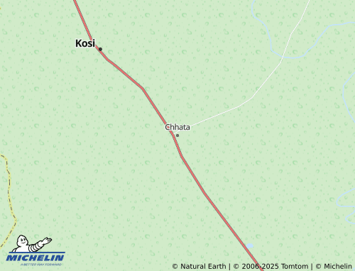 Mapa MICHELIN Chhata - ViaMichelin