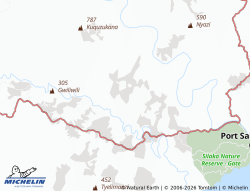 MICHELIN-Landkarte Luphaphasi - ViaMichelin