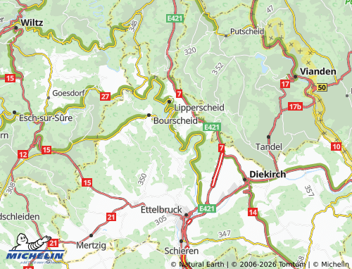 Mappa MICHELIN Michelau - ViaMichelin