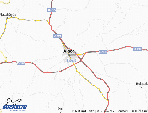 Mapa MICHELIN Günhan - ViaMichelin