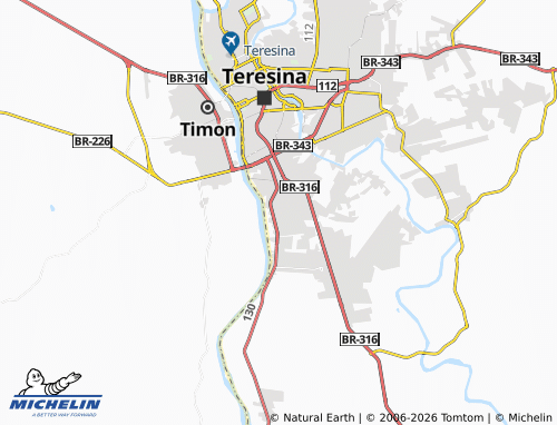 MICHELIN Areias map - ViaMichelin