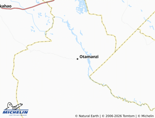 MICHELIN Otamanzi map - ViaMichelin