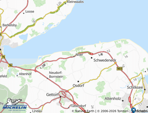 MICHELIN Noer map - ViaMichelin
