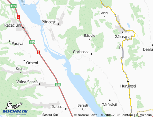 MICHELIN Scărișoara map - ViaMichelin