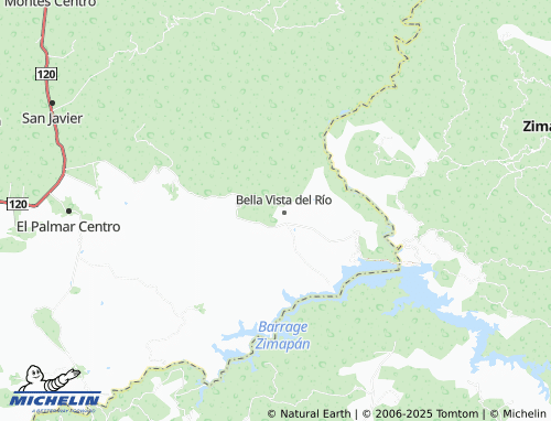 MICHELIN Vista Hermosa map - ViaMichelin