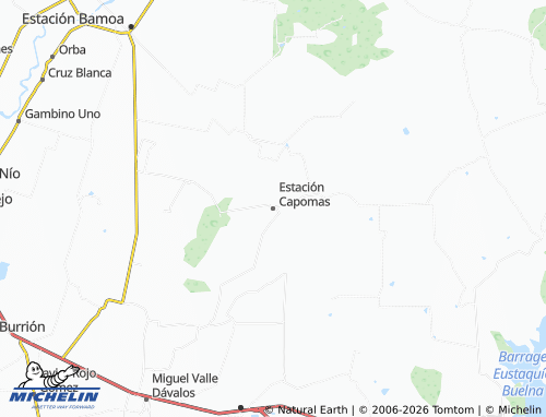 Mapa MICHELIN Estación Capomas - ViaMichelin