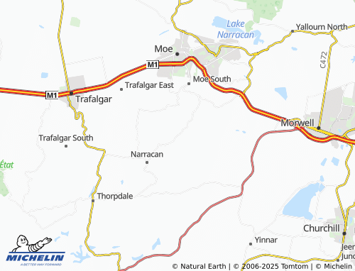 MICHELIN Coalville map - ViaMichelin