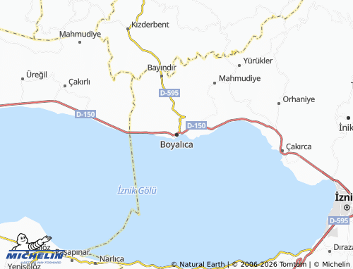 Mappa MICHELIN Boyalıca - ViaMichelin