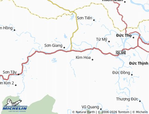 Mapa MICHELIN Sơn Phú - ViaMichelin
