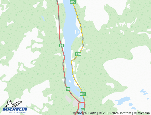 MICHELIN Seida map - ViaMichelin