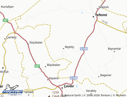 Mappa MICHELIN Beyköy - ViaMichelin