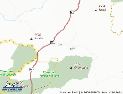 Mappa MICHELIN Katete - ViaMichelin