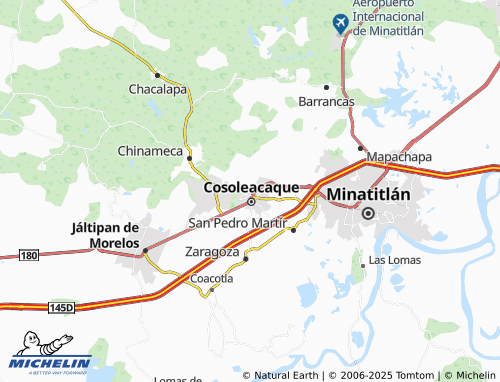 MICHELIN-Landkarte Tercero - ViaMichelin